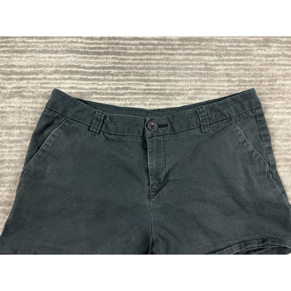 BCG Shorts‎ Womens 8 Black Chino Cotton Blend - Picture 2 of 12